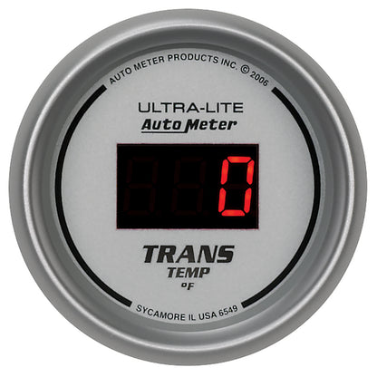Autometer Ultra-Lite 52mm 0-300 Deg F Digital Oil Temperature