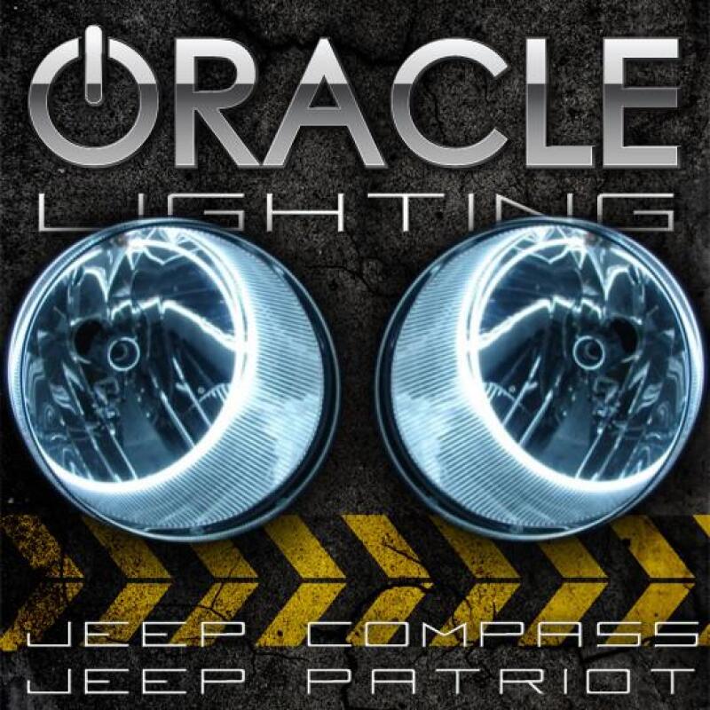 ORACLE Lighting Oracle Jeep Compass 07-10 Halo Kit - ColorSHIFT w/ Simple Controller