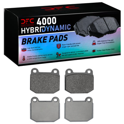 DFC 05-11 Tesla Roadster Front 4000 Hybridynamic Brake Pads
