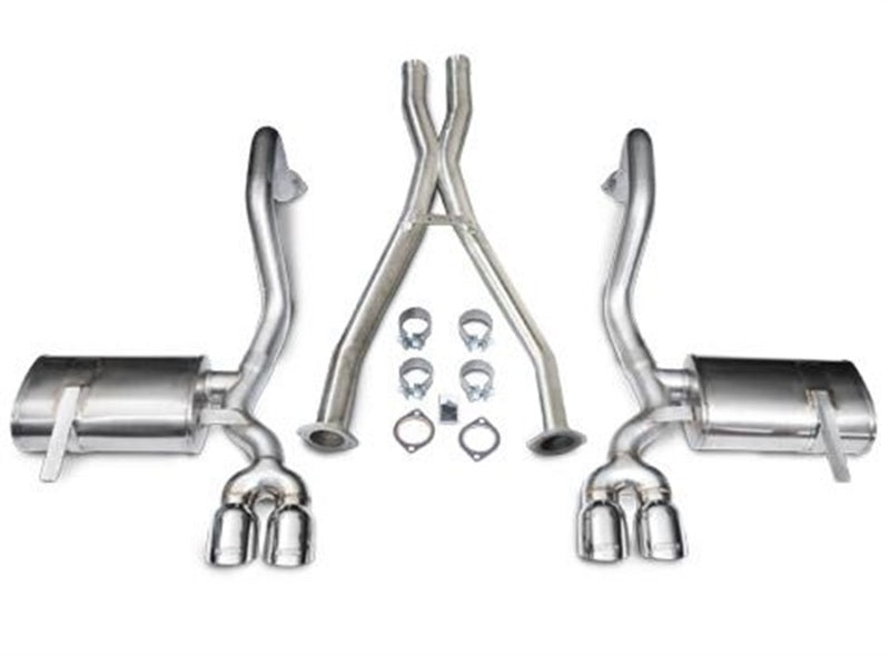 CORSA Performance Corsa 1997-2004 Chevrolet Corvette C5 Z06 5.7L V8 Polished Xtreme Cat-Back + XO Exhaust