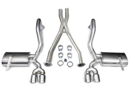 CORSA Performance Corsa 1997-2004 Chevrolet Corvette C5 Z06 5.7L V8 Polished Xtreme Cat-Back + XO Exhaust