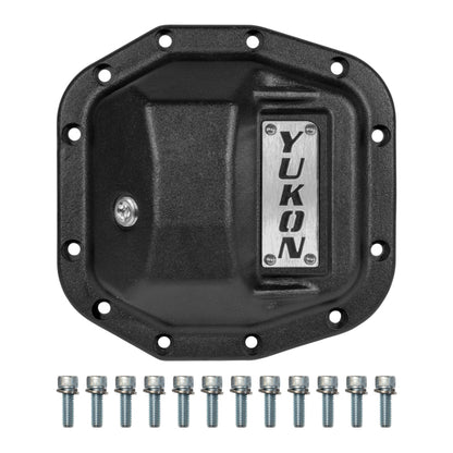 Yukon Gear & Axle Yukon Gear Hardcore Nodular Iron Cover for 2018 Jeep Wrangler JL Front Dana 30