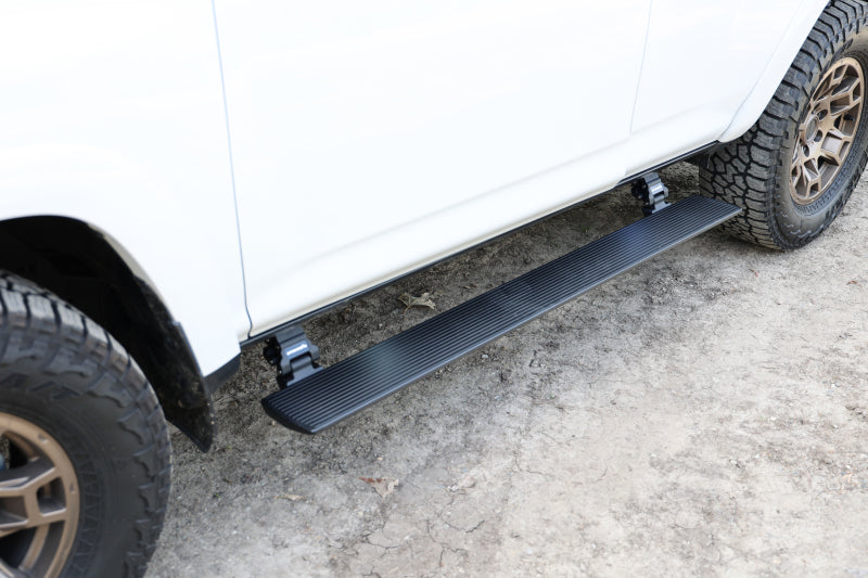 Go Rhino RealTruck 14-24 Toyota 4Runner VoltStep Electric Running Board Kit - Tex. Blk