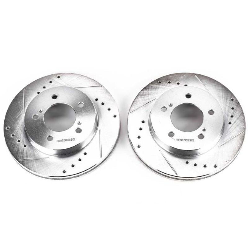 PowerStop Power Stop 93-02 Mercury Villager Front Evolution Drilled & Slotted Rotors - Pair