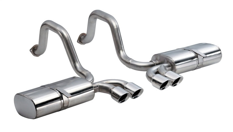 CORSA Performance Corsa 1997-2004 Chevrolet Corvette C5 Z06 5.7L V8 Polished Sport Axle-Back Exhaust