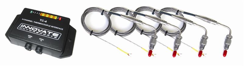 Innovate Motorsports Innovate 4-Channel EGT Kit