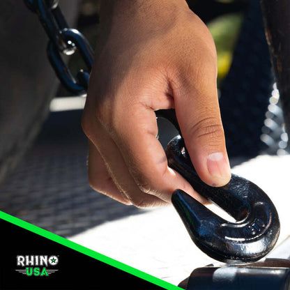 Rhino USA Lasso Straps; Basket Straps - Black