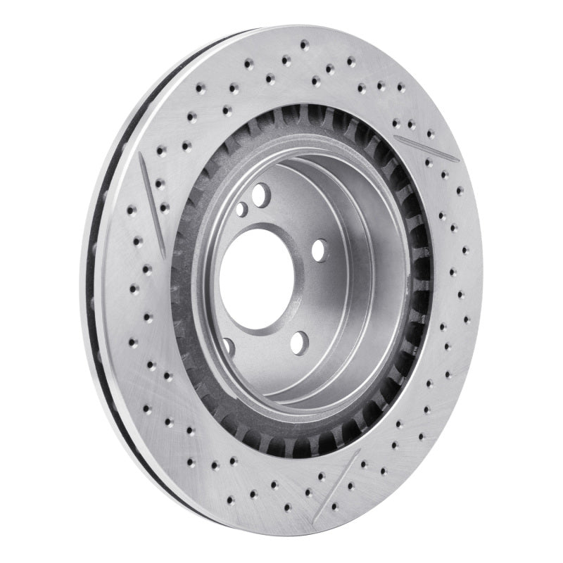 DFC 08-15 Mercedes-Benz C63 AMG Rear Drilled and Slotted Brake Rotor