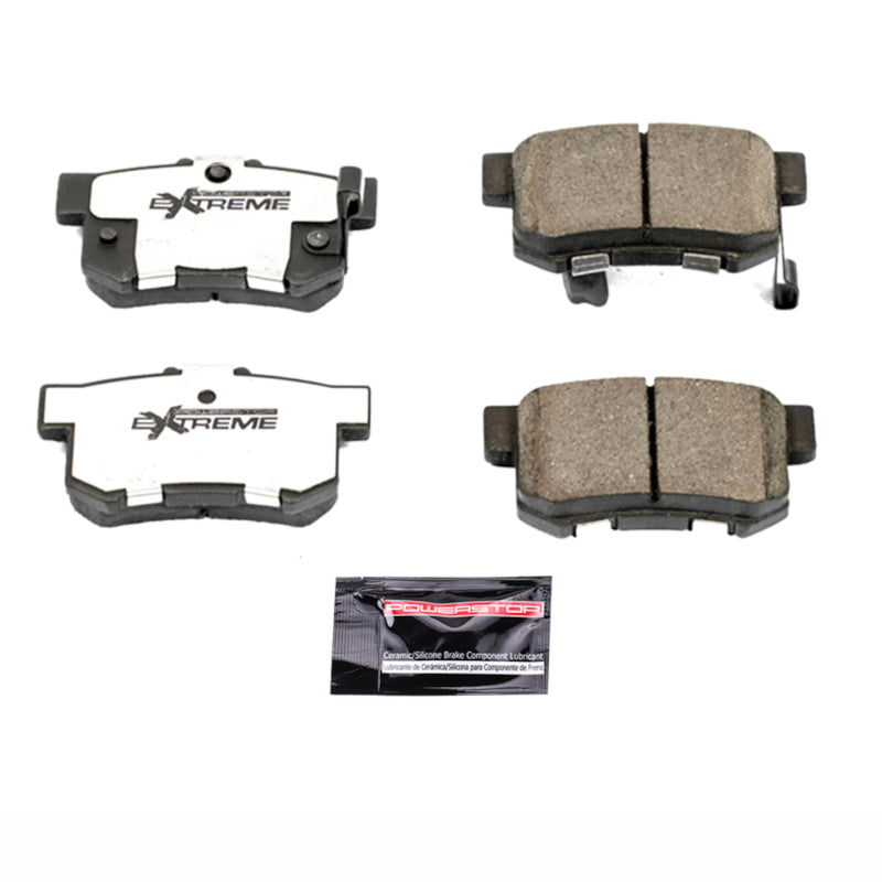 PowerStop Power Stop 97-99 Acura CL Rear Z26 Extreme Street Brake Pads w/Hardware