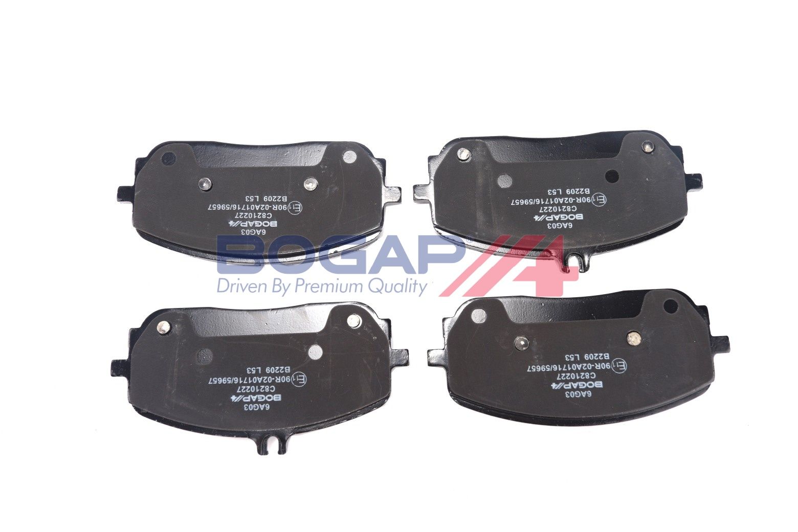 BOGAP A8210140 Brake Pad Set, Disc Brake