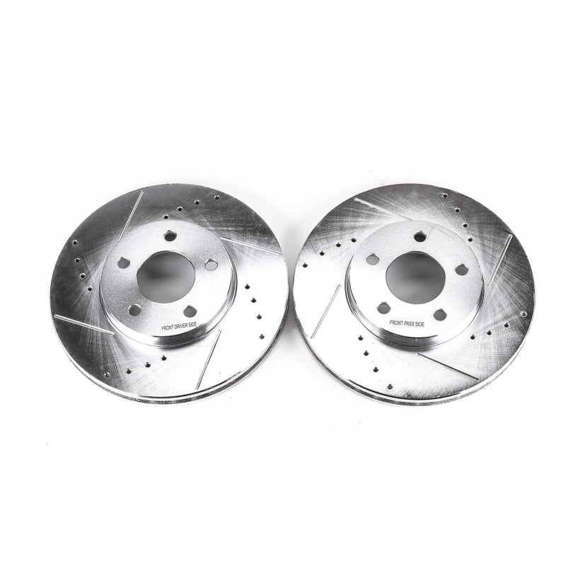 PowerStop Power Stop 02-06 Buick Rendezvous Front Evolution Drilled & Slotted Rotors - Pair