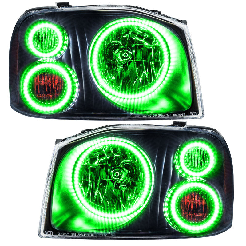 ORACLE Lighting Oracle 01-04 Nissan Frontier SMD HL - Triple Halo - ColorSHIFT