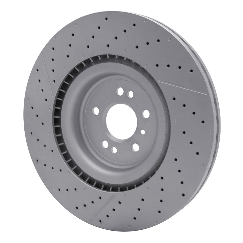 DFC 12-19 Mercedes-Benz GLE63 AMG Front Drilled GeoSPEC Coated Rotor and Slotted