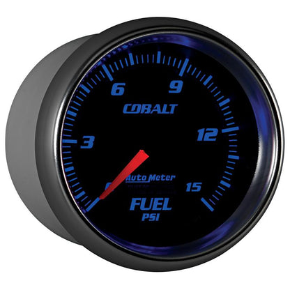 Autometer Cobalt 2-5/8in Mechanical Fuel Pressure Gauge 0-15 PSI