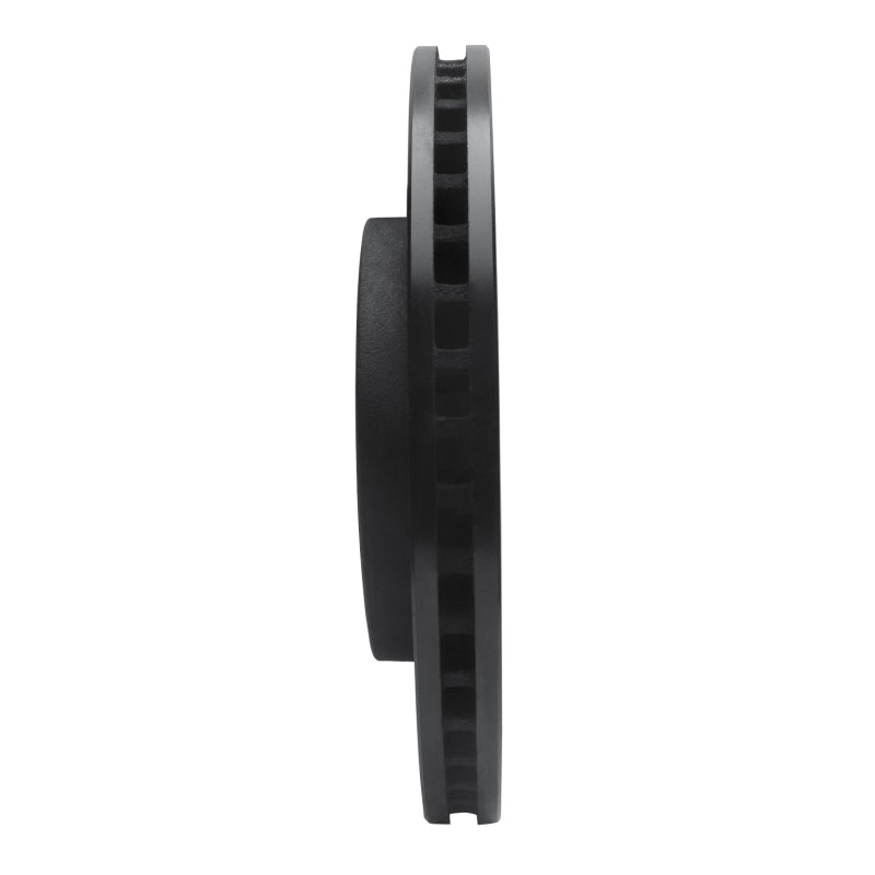 R1 Concepts R1 05-10 Jeep Commander Front Right Drilled & Slotted Black Brake Rotor
