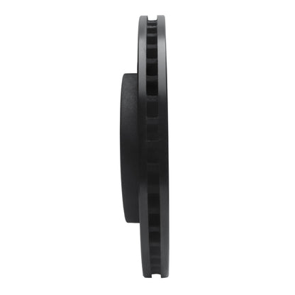 R1 Concepts R1 05-10 Jeep Commander Front Right Drilled & Slotted Black Brake Rotor