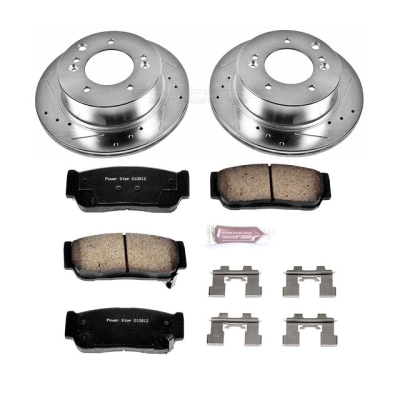 PowerStop Power Stop 03-06 Kia Sorento Rear Z23 Evolution Sport Brake Kit