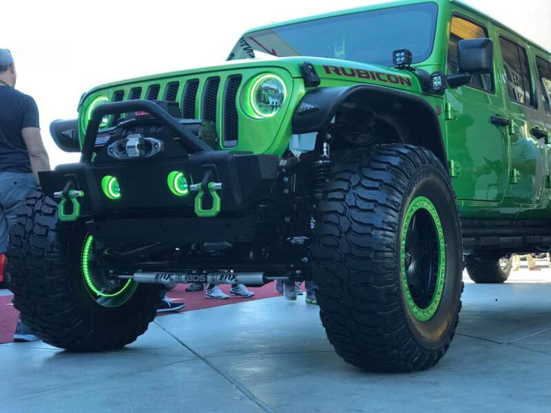 ORACLE Lighting Oracle Jeep Wrangler JL/Gladiator JT LED Surface Mount Fog Light Halo Kit - Green