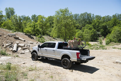 N-Fab Podium LG 99-16 Ford F-250/350 Super Duty Crew Cab - Tex. Black - 3in