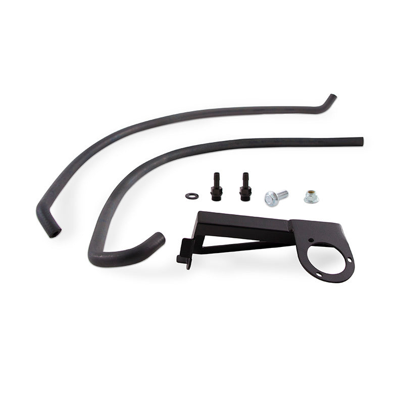 Mishimoto 2013+ Ford Focus ST Baffled Oil Catch Can Kit - Black
