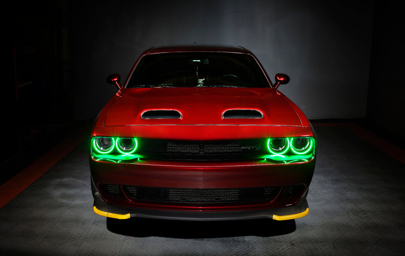 ORACLE Lighting Oracle Dodge Challenger 15-21 LED Waterproof Halo Kit - ColorSHIFT