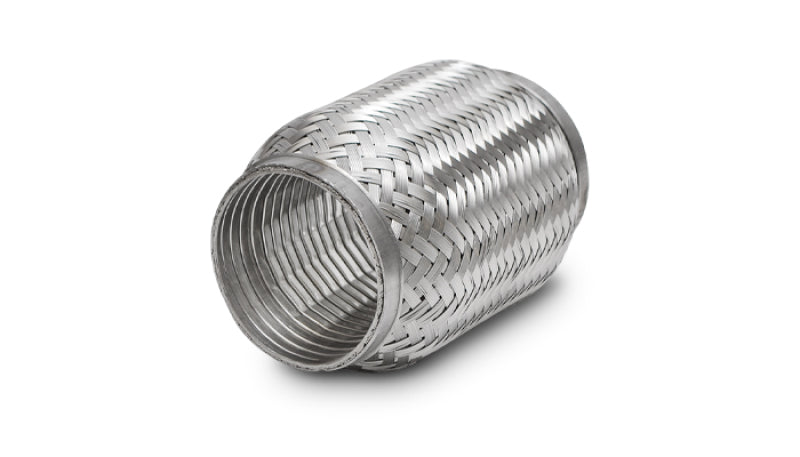 Vibrant SS Turbo FLEX Coupling with Interlock Liner 3in inlet/outlet x 4in long