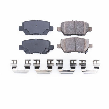 PowerStop Power Stop 05-12 Acura RL Rear Z17 Evolution Ceramic Brake Pads w/Hardware