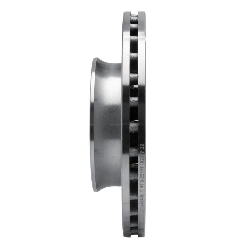R1 Concepts R1 06-25 American Coach Patriot Front Left Drilled & Slotted Silver Brake Rotor