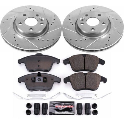 PowerStop Power Stop 15-18 Volvo S60 Front Z23 Evolution Sport Brake Kit