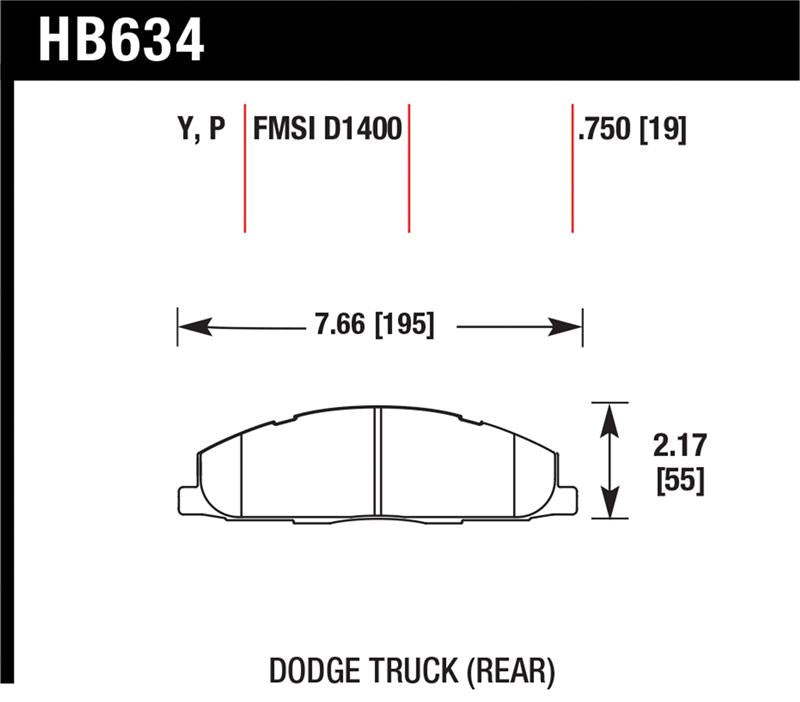 Hawk Performance Hawk Super Duty Street Brake Pads