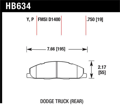Hawk Performance Hawk Super Duty Street Brake Pads