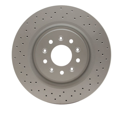 DFC 00-06 Jaguar XKR Front Drilled GeoSPEC Coated Rotor