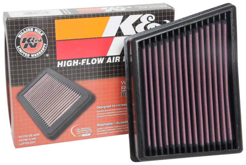 K&N Engineering K&N 17-18 Ford Fiesta VII L4-1.0L F/I Drop In Air Filter