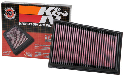 K&N Engineering K&N 07-11 Nissan 1.125in H x 9.063in L x 6.438in W Replacement Air Filter
