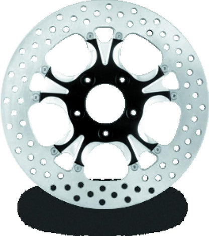 Performance Machine Disc/Carr 13x.20 Sf Gatlin Front - Contrast Cut Platinum