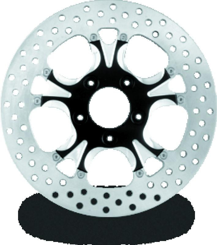 Performance Machine Disc/Carr 11.8 Gatlin Rear - Contrast Cut Platinum