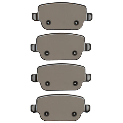 DFC 07-12 Ford Focus RS (Mexico) Rear 5000 Advanced Low Metallic Brake Pads