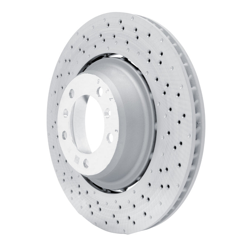 DFC 16-23 Porsche Cayman Right Rear Drilled Hi-Carbon Alloy Geomet Coated Rotor