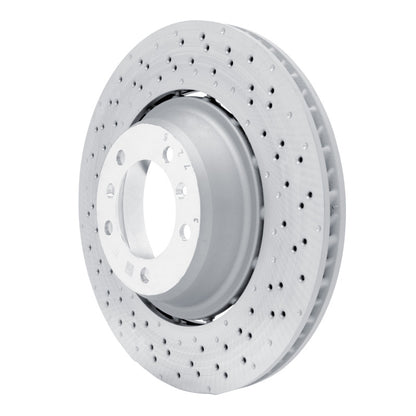 DFC 16-23 Porsche Cayman Right Rear Drilled Hi-Carbon Alloy Geomet Coated Rotor