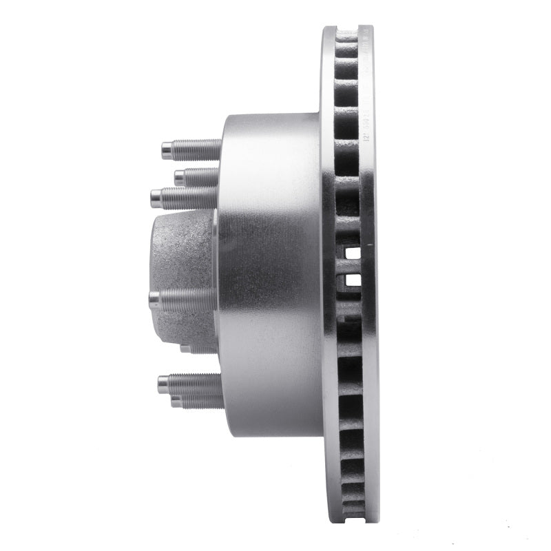 R1 Concepts R1 1986-1994 Ford E-250 Econoline Club Wagon Front Right Drilled & Slotted Silver Brake Rotor