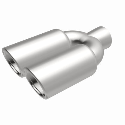 MagnaFlow Tip 1-Pk Dual Rnd DW 3x10 2.25ID