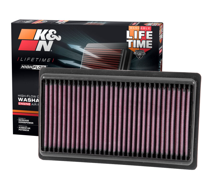 K&N Engineering K&N Replacement Panel Air Filter for 2014-2015 Infiniti Q50 3.5L/3.7L V6 (2 Required)