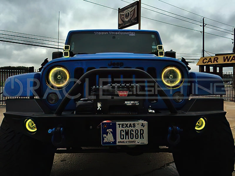 ORACLE Lighting Oracle Off-Road 3in Square WP LED Halo - ColorSHIFT