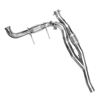 Kooks Headers Kooks 10-14 Ford Raptor SVT 6.2L 4V ALL 3in SS OEM Cat Y Pipe