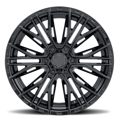 MTX Wheels MTX Gangstar Gloss Black 20x9in / 6x139.7 BP / 0mm Offset / 106.1mm Bore