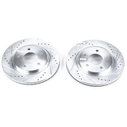PowerStop Power Stop 95-96 Buick Regal Front Evolution Drilled & Slotted Rotors - Pair