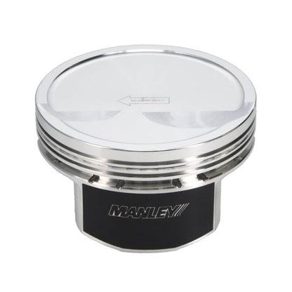 Manley Performance Manley Big Block Chevrolet LS Series 4.075in Bore 4in Stroke -10cc Dish Platinum Series Piston Set