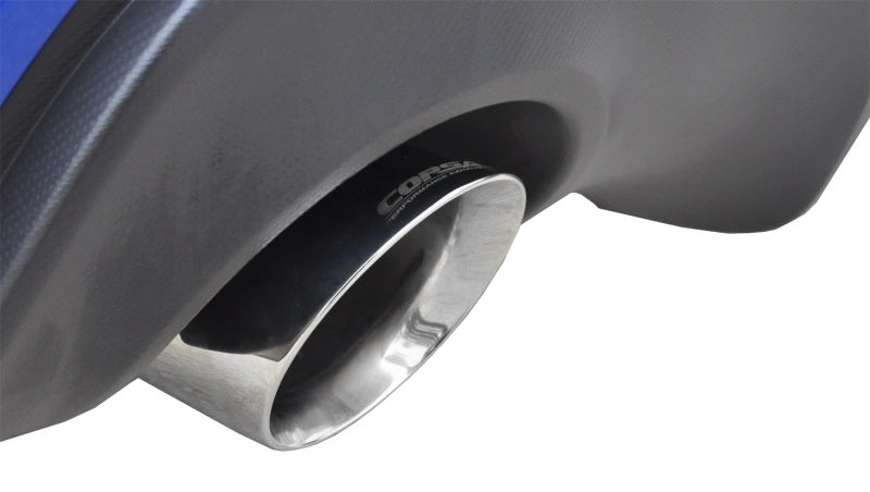 CORSA Performance Corsa 2012-2025 Scion FRS / Subaru BRZ Polished Sport Cat-Back Exhaust