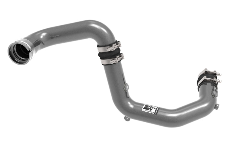 K&N Engineering K&N 2023 Ford Bronco Raptor 3.0L V6 Aluminum Charge Pipe Kit - Gunmetal Gray
