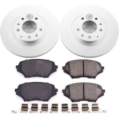 PowerStop Power Stop 06-15 Mazda MX-5 Miata Front Z17 Evolution Geomet Coated Brake Kit